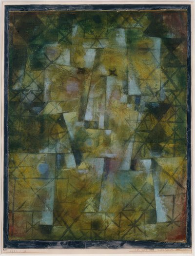Bůh severního lesa od Paul Klee