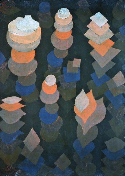 Růst nočních rostlin od Paul Klee