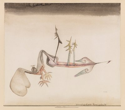 Země okouzlená krajina, 1924. od Paul Klee