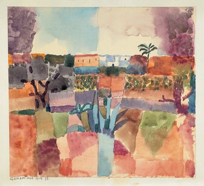 Hammamet, 1914. od Paul Klee