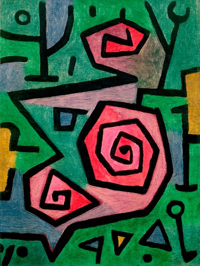 Heroic Roses od Paul Klee