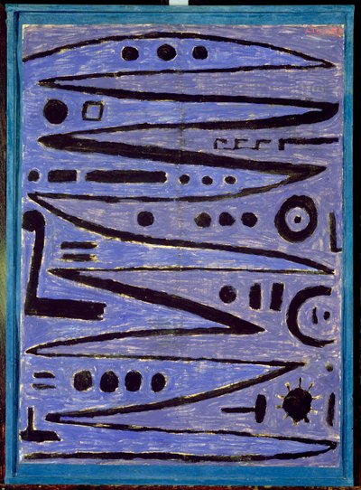 Heroic Strokes of the Bow od Paul Klee
