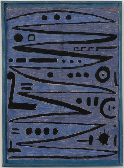 Heroické úklony. 1938 od Paul Klee