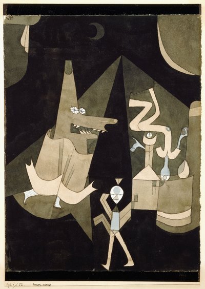 Hexenská scéna od Paul Klee