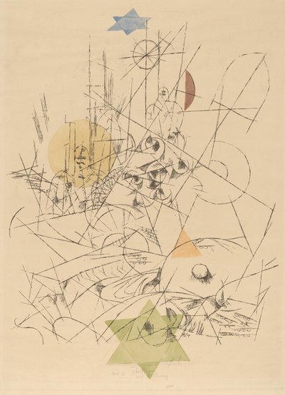 Naděje a zkáza Zkáza a naděje, 1916. od Paul Klee
