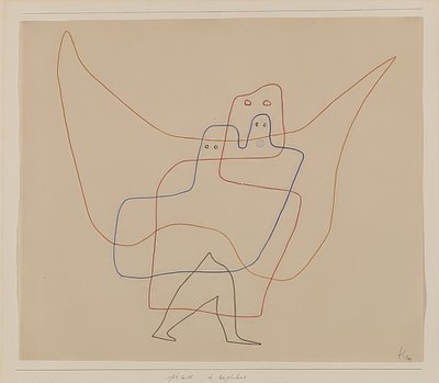 V Engelshutu. 1931 od Paul Klee