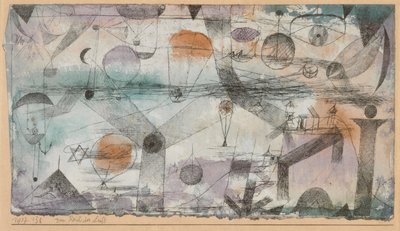 V říši vzduchu, 1917. od Paul Klee