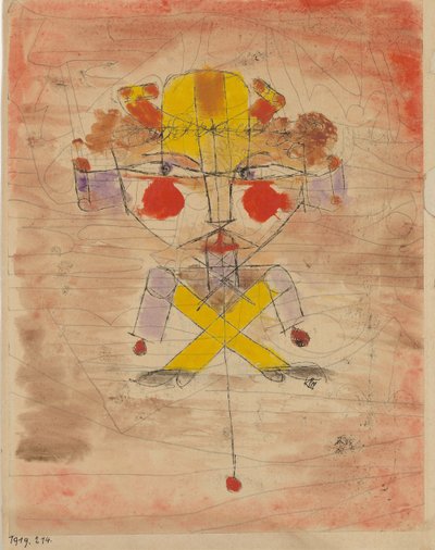 Jumping Jack, 1919. od Paul Klee