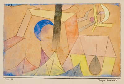 Junger Blaumond Young Blue-Moon, 1918. od Paul Klee