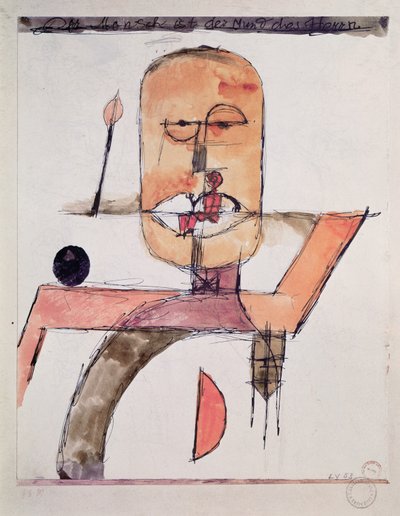 Člověk je ústa Hospodinova od Paul Klee
