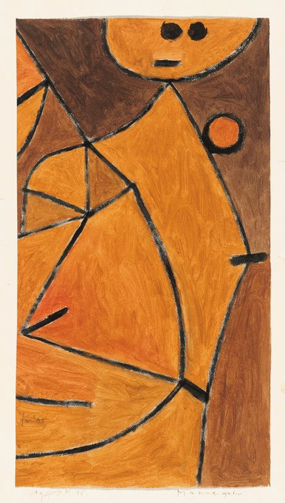 Manekýn, 1940. od Paul Klee