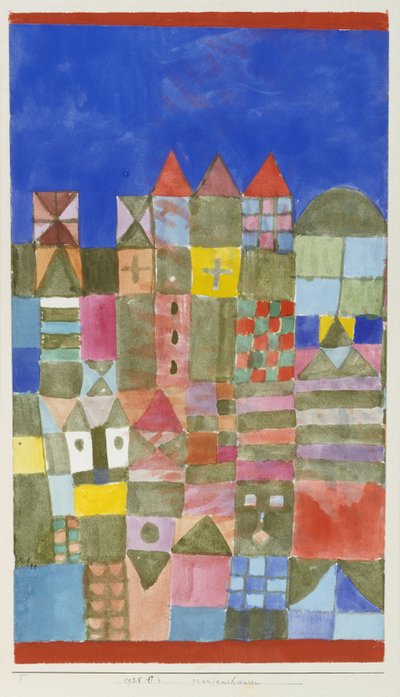 Dům Mariam od Paul Klee
