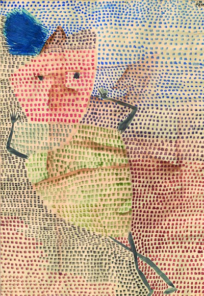 Maska Louse, 1931 od Paul Klee