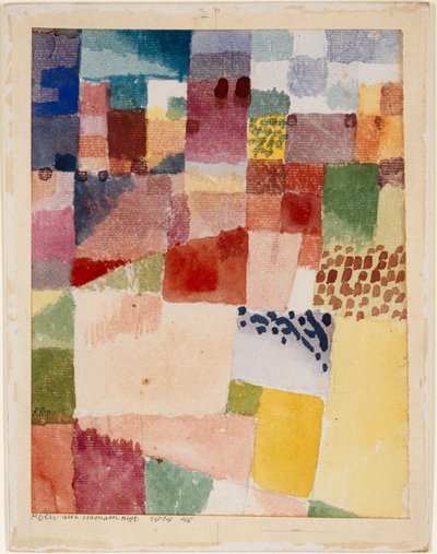 Motiv z Hammametu, 1914. od Paul Klee