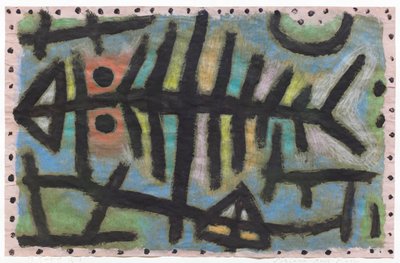 Všivec bahenní (Schlamm Assel Fisch) od Paul Klee