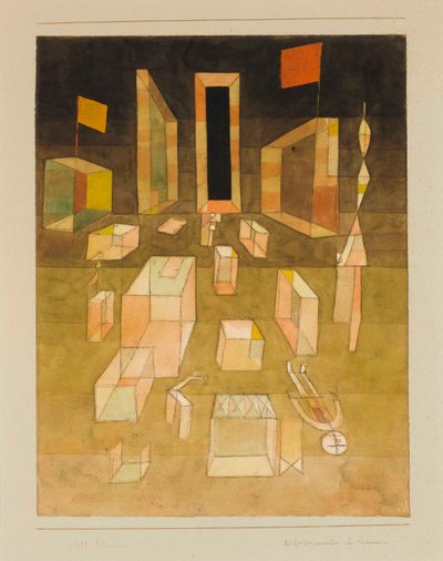 Uncomposed in Space Uncomposed in Space, 1929. od Paul Klee
