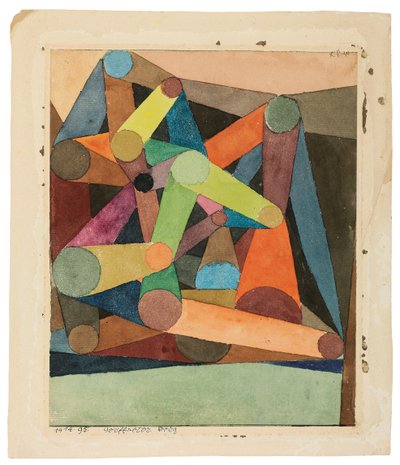 Otevřená hora od Paul Klee