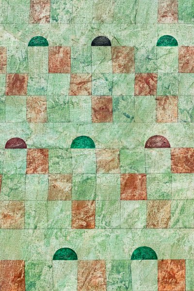 Palác ve čtyřech částech od Paul Klee
