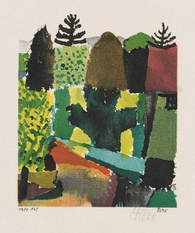 Park, 1914. od Paul Klee