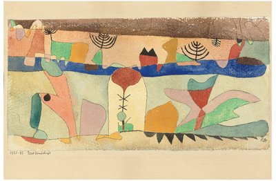 Parková krajina od Paul Klee