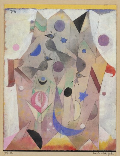 Perští slavíci (Perští slavíci) od Paul Klee
