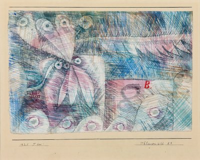 Rostliny Obrázek 8.b od Paul Klee
