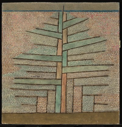 Borovice, 1932 od Paul Klee
