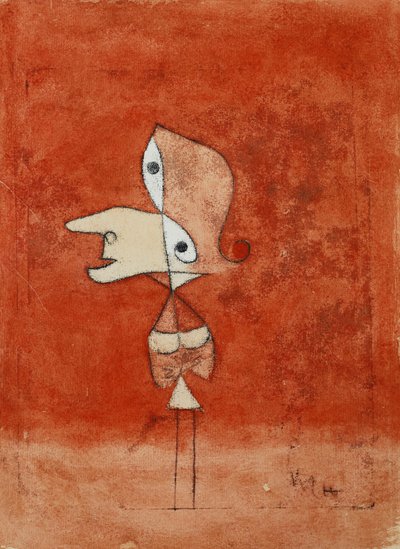 Portrét Brigitte (celá postava); Portrét Brigitte (celá postava) od Paul Klee
