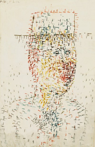 Portrét mladého muže od Paul Klee
