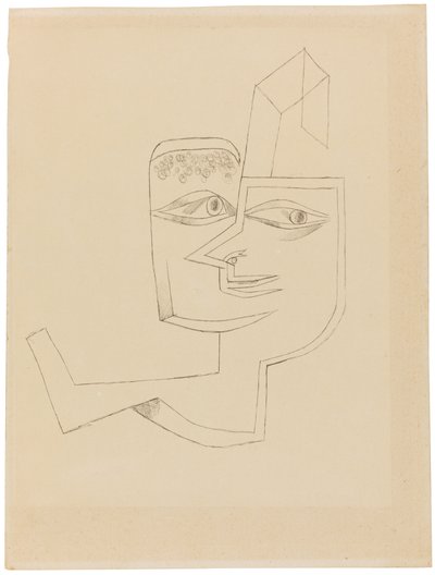 Portrét chladné ženy, 1919. od Paul Klee
