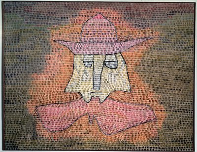 Portrét reverenda Kola - Malba od Paul Klee