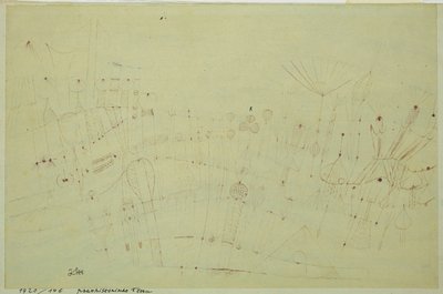 Pravěká vegetace od Paul Klee