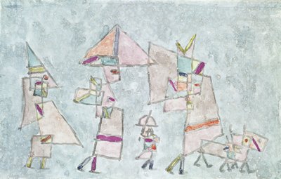 Promenáda v Orientu od Paul Klee