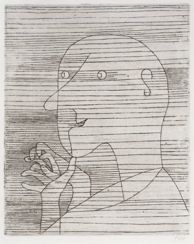Počítající starý muž od Paul Klee