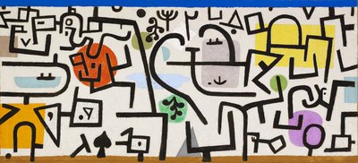 Rich Harbour Picture of a Journey, 1938. od Paul Klee
