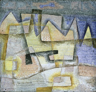 Skalnaté pobřeží od Paul Klee