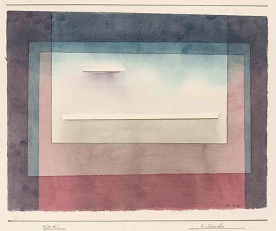 Ruhendes, 1930. od Paul Klee