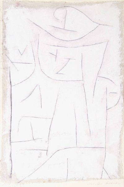 Zřejmě skromný; Zdánlivě skromný od Paul Klee