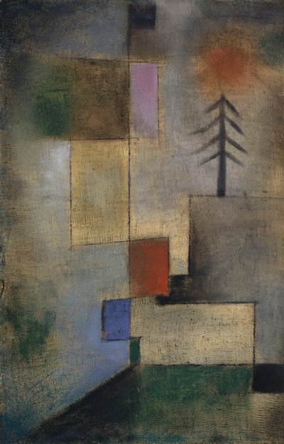 Malý obrázek jedle, 1922. od Paul Klee