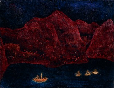 Večer jižního pobřeží od Paul Klee