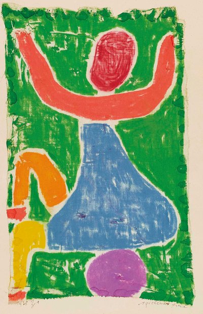 Dítě si hraje Dítě si hraje, 1938. od Paul Klee