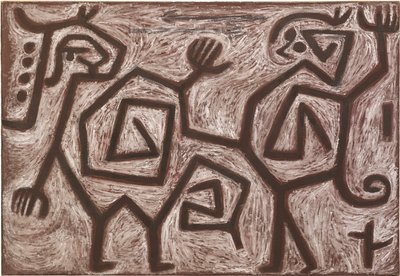 Squabble Duet, 1938. od Paul Klee
