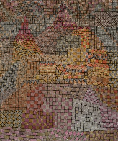 Městský zámek Kr. 1932 od Paul Klee