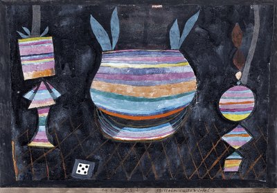 Zátiší s kostkami od Paul Klee