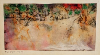 Větev silnic od Paul Klee