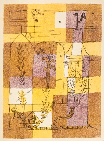 Tale à la Hoffmann (Tale à la Hoffmann) od Paul Klee