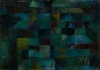 Terasovitá zahrada, 1920. od Paul Klee