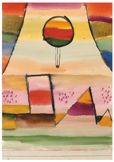 Balón v okně, 1929. od Paul Klee