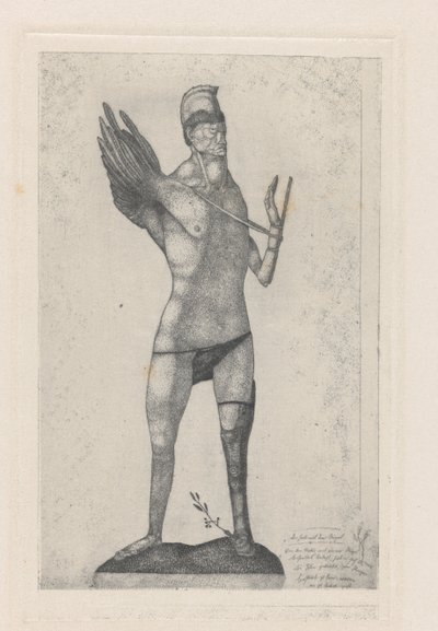 Hrdina s křídlem, 1905. od Paul Klee