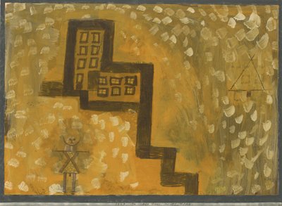 The House On High, 1923. od Paul Klee